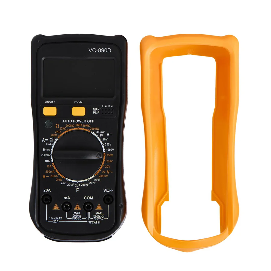 Multimetru Electric digital-Măsurători Precise Tensiune, Curent, Rezistență, Temperatură [6]