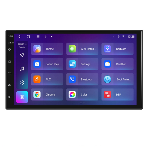 Navigatie Universala 2DIN Topway TS18A,4GB RAM 64GB ROM,SLOT SIM 4G, CarPlay si Android Auto WI-FI, Ecran 7 inch PREMIUM [2]