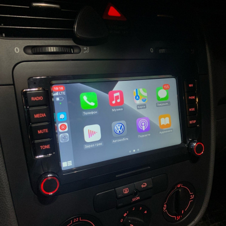 Navigatie Volkswagen|Skoda|Seat cu Android 13, Carplay, 2GB RAM 32GB ROM, Ecran de 7 Inch, dedicata Golf 5, Golf 6, Jetta, Passat B6, CC, B7, Polo, Tiguan, Touran, Skoda, Seat [12]