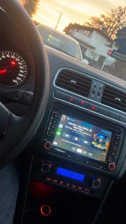 Navigație cu Android, Volkswagen, Skoda, Seat - 2+64 GB, CarPlay & Android Auto, USB Frontal, ecran 7"|Compatibil Golf 5, Golf 6, Jetta, Passat B6/B7/CC, Polo, Tiguan, Touran [13]