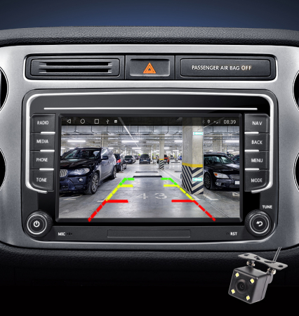 Navigatie Android 11, Carplay, 2GB RAM 32GB ROM, Ecran de 7 Inch, dedicata Golf 5, Golf 6, Jetta, Passat B6, CC, B7, Polo, Tiguan, Touran, Skoda, Seat [14]