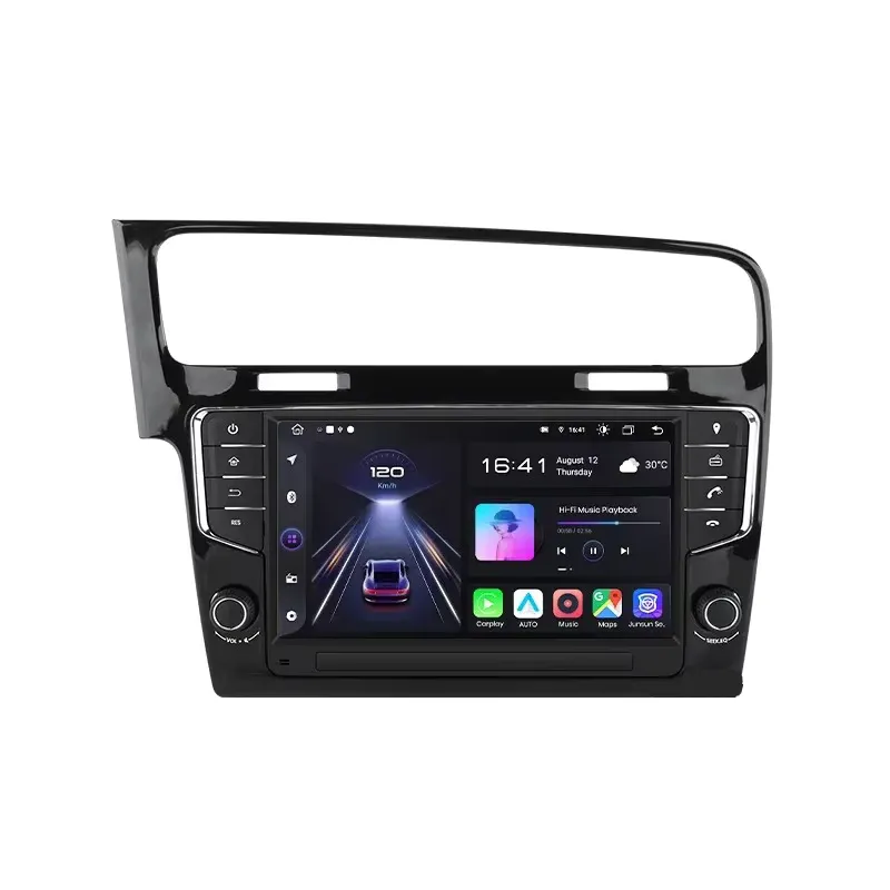 Golf 7 (2012-2020) - Navigație Android 12 pentru Volkswagen Golf 7 (2013-2017)–Ecran 9 inch SIM 4G, CarPlay & Android Auto, 4GB RAM + 64GB ROM