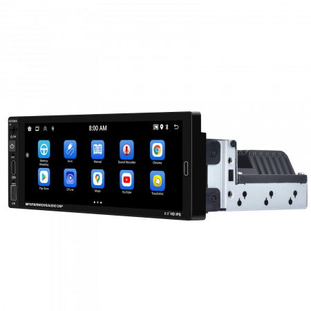 Navigatie universala - Navigatie Android 13, Player 1DIN 2GB+64GB, CarPlay si Android Auto wifi, DSP, RDS, Universal, USB FRONTAL, ecran 6.86 Inch