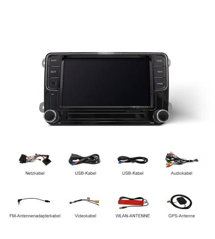 Navigație Android 13 7” VW Skoda SEAT – DSP DTS, CarPlay Wireless, 4G SIM, 4GB RAM 64GB ROM, Snapdragon [8]