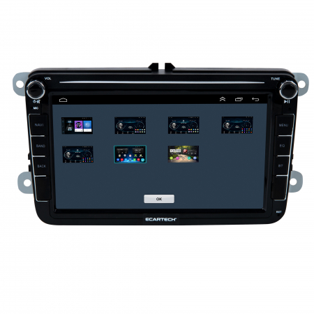 Navigatie Volkswagen,Skoda,Seat cu Android 2GB RAM 32GB, CarPlay Wireles Ecran de 8 Inch, dedicata Golf 5, Golf 6, Jetta, Passat B6, CC, B7, Polo, Tiguan, Touran, Skoda, Seat [16]