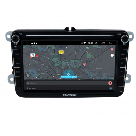 Navigatie Volkswagen|Skoda|Seat cu Android 2GB RAM 32GB, CarPlay Wireles Ecran de 8 Inch, dedicata Golf 5, Golf 6, Jetta, Passat B6, CC, B7, Polo, Tiguan, Touran, Skoda, Seat [15]