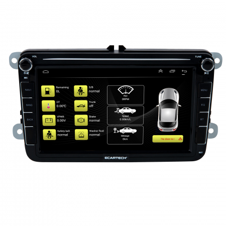 Navigatie Volkswagen,Skoda,Seat cu Android 2GB RAM 32GB, CarPlay Wireles Ecran de 8 Inch, dedicata Golf 5, Golf 6, Jetta, Passat B6, CC, B7, Polo, Tiguan, Touran, Skoda, Seat [13]
