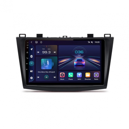 Mazda 3 (2010-2013) - Navigatie Android Mazda 3 (2010-2013), Android 12, DSP 4GB RAM 64GB ROM, Cartela SIM 4G, CarPlay si Android Auto Wi-fi, Youtube, Waze