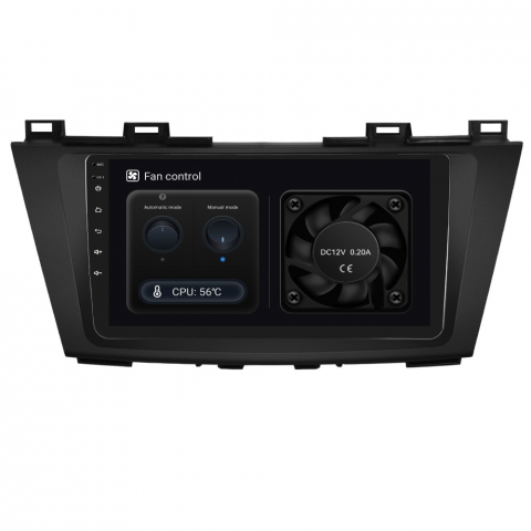 Navigatie Android Mazda 5 (2010-2015), Android 12, DSP 8GB RAM 128GB ROM, Cartela SIM 4G, CarPlay si Android Auto Wi-fi, Youtube, Waze [3]