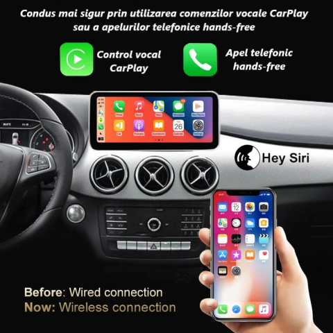 Navigație Android Mercedes Benz C Class W204 (2011-2014), 4 GB RAM, OCTA-CORE, ecran 10.25", NTG 4.5, 1920x720, CarPlay, Android Auto, 4G și WiFi [4]