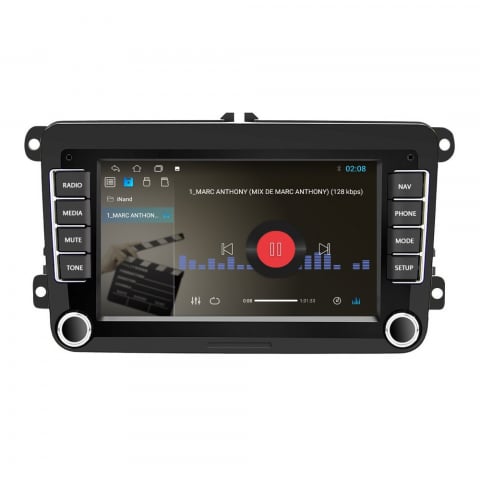 Navigație Android TS7 Topway, 2+32 GB, CarPlay & Android Auto, ecran 7"|Compatibil Golf 5, Golf 6, Jetta, Passat B6/B7/CC, Polo, Tiguan, Touran [2]