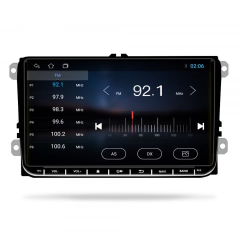 Navigație Android TS7 Topway, 2+32 GB, CarPlay & Android Auto, ecran 9"|Compatibil Golf 5, Golf 6, Jetta, Passat B6/B7/CC, Polo, Tiguan, Touran [2]