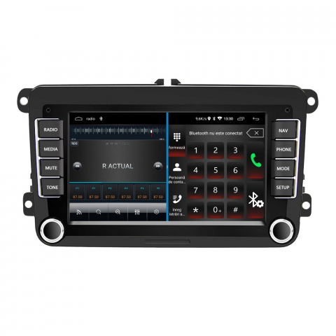 Black Friday Navigație Android 13 Volkswagen, Skoda, Seat - 2+64 GB, CarPlay & Android Auto, ecran 7"|Compatibil Golf 5, Golf 6, Jetta, Passat B6/B7/CC, Polo, Tiguan, Touran [11]