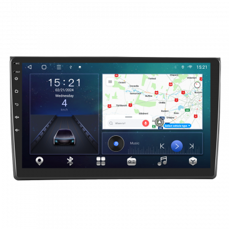 Audi A4 B6-B7 (2001-2008) - Navigatie Audi A4 B6-B7 (2001-2008), 4GB RAM 64GB, Android 12, SLOT SIM 4G, DSP, CarPlay si Android Auto, ecran 9 inch