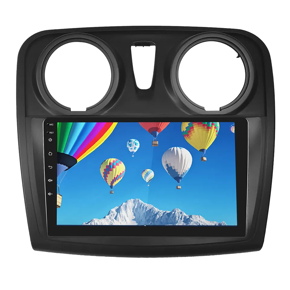 Navigatie Dacia Logan, Duster, Sandero (2012-2020) cu Android 12 DSP, 4G SIM, 2GB RAM 32 GB ROM ecran 9 Inch,Carplay si Android Auto Model Premium [2]