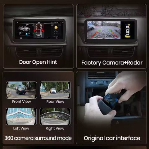 Navigatie Audi A4 B8 / A5 (2009-2016) 4+64GB, ecran FHD 10.33 inch. CarPlay si Android Auto, slot SIM 4G, FARA MMI [7]