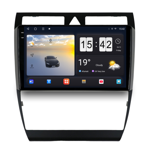 Audi A6 C5 (1997-2004) - Navigație Android dedicată 2K QLED Octa-Core UIS8581A cu SIM 4G, CarPlay și Android Auto