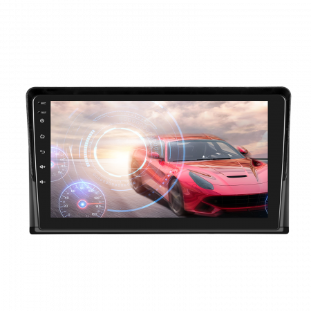 Navigatie auto universala, cu rama suport, 10.1 inch, 2DIN, 2GB RAM, 64GB ROM, Android Auto Cablu, Carplay Wireless, GPS, Bluetooth 4.0, Radio FM, Touchscreen [8]