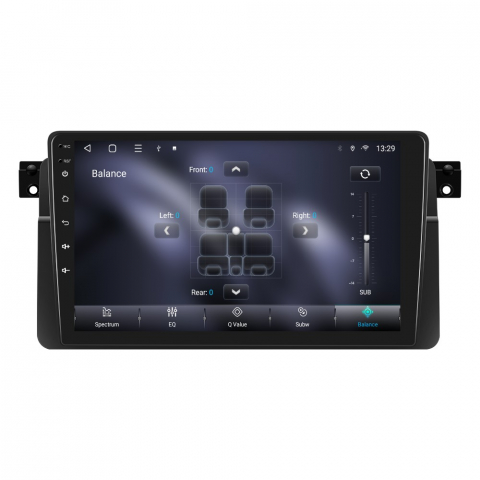 Navigatie BMW E46 (1998-2005) cu Android, 4GB RAM 64GB ROM, cu SLOT SIM 4G, DSP, ecran 9 Inch, Carplay si Android Auto [3]
