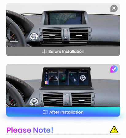 Navigatie BMW Seria 1 E81/E82/E87/E88 (2005-2012) cu Android 4GB 64 GB, DSP, SIM 4G, CarPlay si Android Auto [4]