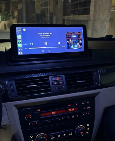 Navigatie Bmw Seria 3 E90/E91/E92/E93 (2005-2012) cu Android 4GB 64GB, DSP, SIM 4G, CarPlay si Android + Camera dedicata cadou și Consola Butoane control [5]