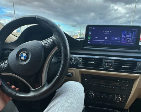 Navigatie Bmw Seria 3 E90/E91/E92/E93 (2005-2012) cu Android 4GB 64GB, DSP, SIM 4G, CarPlay si Android + Camera dedicata cadou și Consola Butoane control [6]