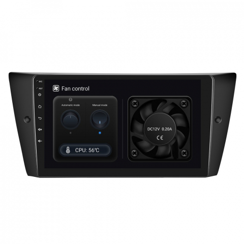 Navigatie BMW Seria 3 E90, E91, E92, E93 cu Android 12, 8GB RAM 128 GB ROM, DSP, Carplay si Android Auto, ecran 9 inch [8]