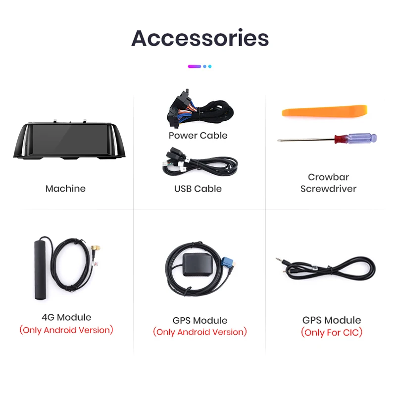 Navigatie BMW Seria 5 F10 F11 NBT (2011-2017) 4GB 64GB, SLOT SIM 4G, CarPlay si Android Auto, DSP, 8 CORE 10.25 inch [6]