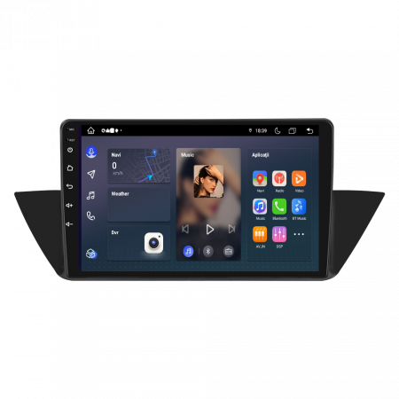 BMW X1 2010-2016 - Navigatie BMW X1 (2010-2016) cu Android 12, 8GB RAM 256GB ROM, SIM 4G, DSP, CarPlay si Android Auto, ecran 10.1 Inch