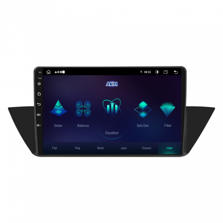 Navigatie BMW X1 (2010-2016) cu Android 12, 8GB RAM 128GB ROM, SIM 4G, DSP, CarPlay si Android Auto, ecran 10.1 Inch [2]