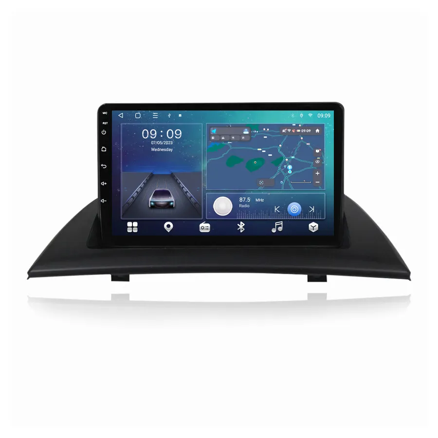 BMW X3 (2006-2010) - Navigatie BMW X3 (2006-2010) cu Android 13 ecran 9 Inch, 8 GB RAM 128 GB ROM,DSP, Carplay si Android Auto