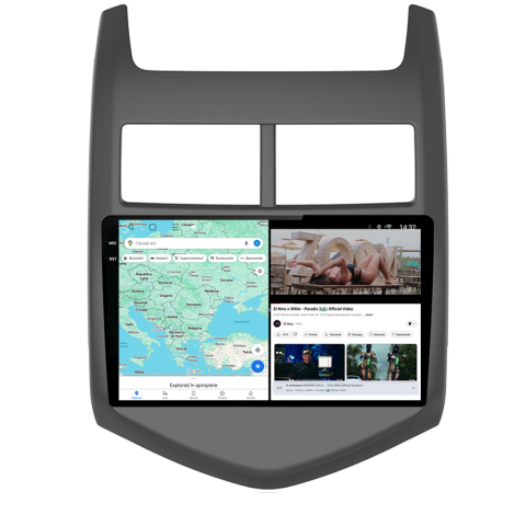 Navigație Android dedicată 2K QLED Octa-Core UIS8581A cu SIM 4G, CarPlay și Android Auto [4]