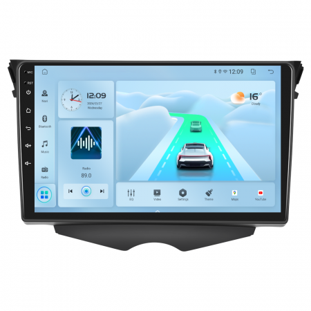 Hyundai Veloster (2011-2015) - Navigatie Hyundai Veloster (2011-2015), Android 12, 2GB RAM 32GB, DSP, Carplay si Android auto, ecran 9 inch
