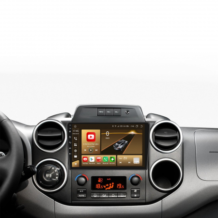 Navigatie Peugeot Partner (2008-2018), Android 13, 4GB RAM 64GB, DSP, Carplay si Android auto, ecran 9 inch [2]