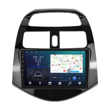 Chevrolet Spark (2011-2014) - Navigatie Chevrolet Spark (2011-2014), Android 12, 4GB RAM 64GB, SIM 4G, DSP, Carplay si Android auto, ecran 9 inch