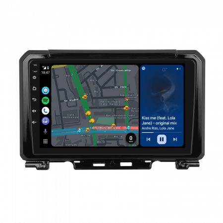 Navigatie Suzuki Jimny 4 (2018-2023), Android 12, 8GB RAM 128GB, SLOT SIM 4G, DSP, Carplay si Android auto, ecran 9 inch [6]