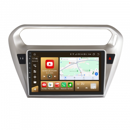 Navigatie Citroen C-Elysee (2012-2021), Android 12, 8GB RAM 128GB, SLOT SIM 4G, DSP, Carplay si Android auto, ecran 9 inch [1]