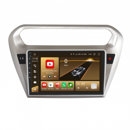 Navigatie Citroen C-Elysee (2012-2021), Android 12, 8GB RAM 128GB, SLOT SIM 4G, DSP, Carplay si Android auto, ecran 9 inch [5]