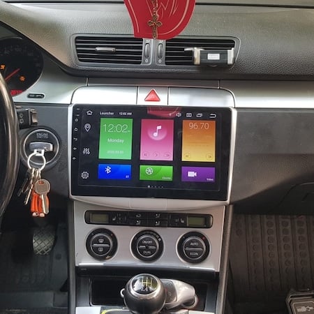 Navigatie Passat B6|B7|CC cu Android 2GB RAM 32GB ROM, Android 13, CarPlay si Android Auto Wi-fi, Youtube, Waze, ecran HD 10.1 Inch [3]