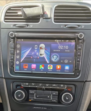 Black Friday Navigatie Volkswagen|Skoda|Seat cu Android 12, CarPlay 2GB RAM 32 GB ROM, Ecran de 8 Inch, dedicata Golf 5, Golf 6, Jetta, Passat B6, CC, B7, Polo, Tiguan, Touran, Skoda, Sea [4]