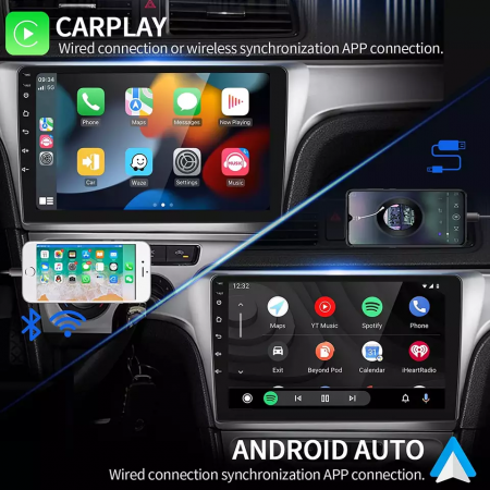 Navigatie Volkswagen, Skoda, Seat cu Android 13, Carplay, 2GB RAM 64GB ROM, Ecran de 7 Inch, dedicata Golf 5, Golf 6, Jetta, Passat B6, CC, B7, Polo, Tiguan, Touran, Skoda, Seat RESIGILAT [14]