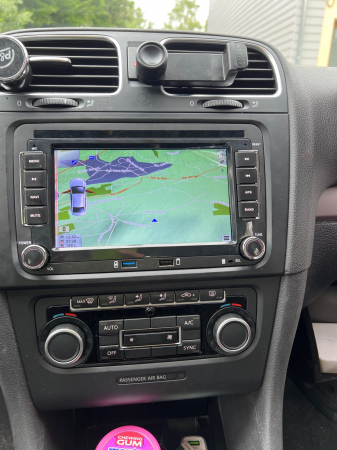 Navigație cu Android, Volkswagen, Skoda, Seat - 2+64 GB, CarPlay & Android Auto, USB Frontal, ecran 7"|Compatibil Golf 5, Golf 6, Jetta, Passat B6/B7/CC, Polo, Tiguan, Touran [3]