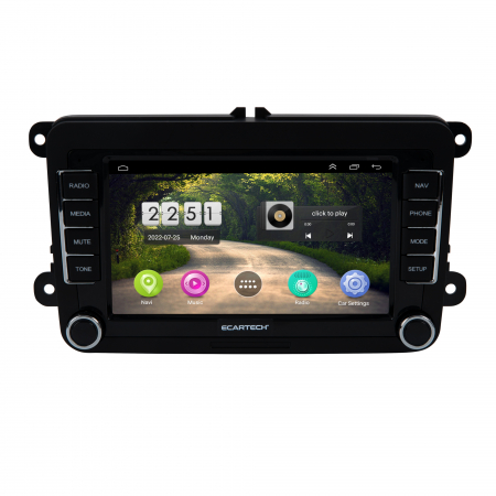 Navigatie Volkswagen|Skoda|Seat cu Android 13, 7 Inch, 2+64 GB, CarPlay si Android Auto dedicata Golf 5, Golf 6, Jetta, Passat B6, CC, B7, Polo, Tiguan, Touran, Skoda, Seat [3]