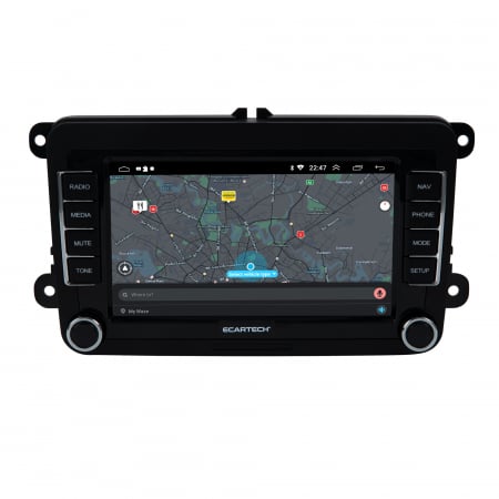 Navigatie Volkswagen|Skoda|Seat cu Android 13, 7 Inch, 2+64 GB, CarPlay si Android Auto dedicata Golf 5, Golf 6, Jetta, Passat B6, CC, B7, Polo, Tiguan, Touran, Skoda, Seat [11]