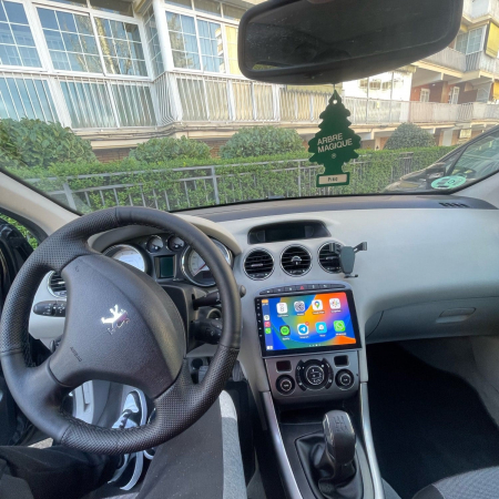 Navigatie Peugeot 308/408 (2006-2014) cu Android 12, 8 GB RAM 128 GB ROM DSP, SLOT CARTELA 4G ecran 9 Inch,Carplay si Android Auto [6]