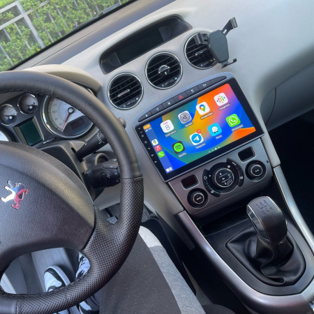 Navigatie Peugeot 308/408 (2006-2014) cu Android 12, 4 GB RAM 64 GB ROM DSP, SLOT CARTELA 4G ecran 9 Inch,Carplay si Android Auto [7]