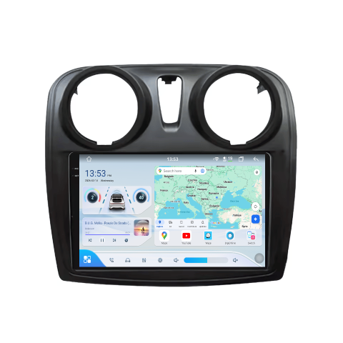 Dacia Duster (2012-2019) - Navigatie Dacia Logan, Duster, Sandero (2012-2020) Android 14, 12GB RAM, 256GB ROM, Ecran 9.33 inch 2K QLED