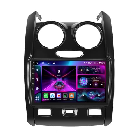 Luna Cadourilor - Navigatie Dacia Duster (2012-2019) cu Android 13, 4GB RAM 64 GB ROM, DSP, CarPlay si Android Auto, ecran 9 inch