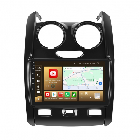 Navigatie Dacia Duster (2012-2019), 8 GB RAM 128 GB Cartela SIM 4G, DSP, Android 12, Carplay si Android auto,ecran 9 Inch [3]