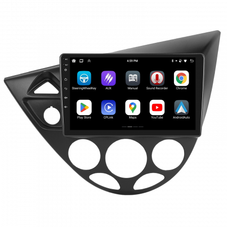 Navigatie Ford Focus 1 (1998-2005), Android 13, 4GB RAM 64GB, DSP, Carplay si Android auto, ecran 9 inch [4]